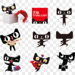 天猫logo图片素材_天猫logoPNG设计图片下载_熊猫办公
