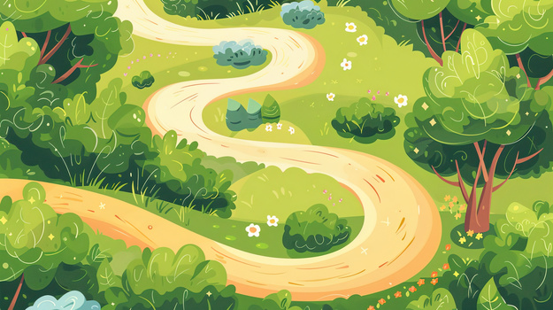 林间明月背景图片素材免费下载_熊猫办公