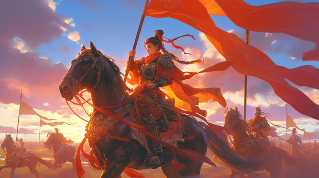 古代将军背景图片大全_古代将军背景素材下载_熊猫办公