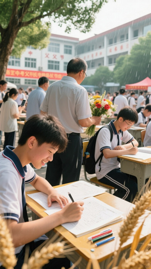 中考背景图片大全_中考背景素材下载_熊猫办公