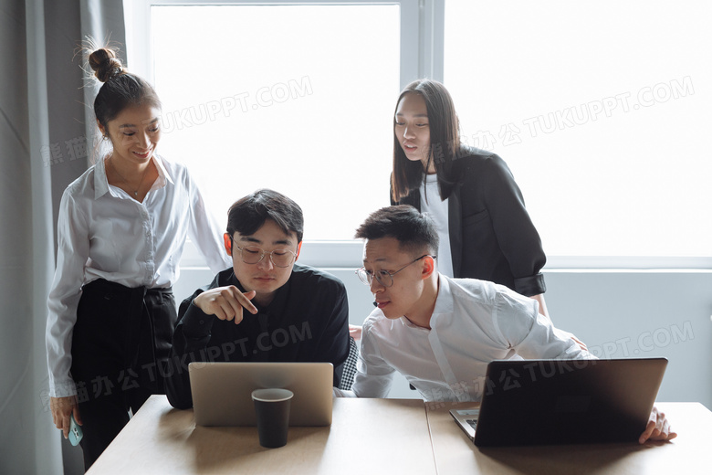 商务科技商务交流商务团队图片