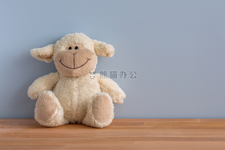 可爱的 玩具 幸福的