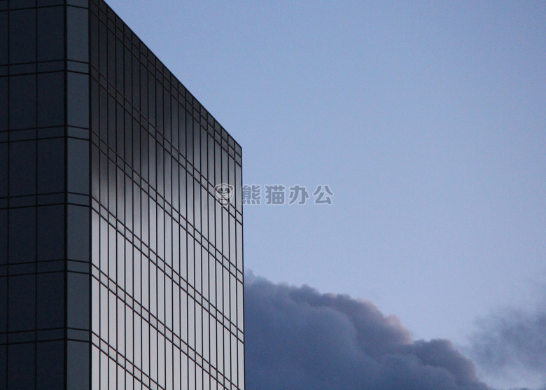 建筑 傍晚 天空