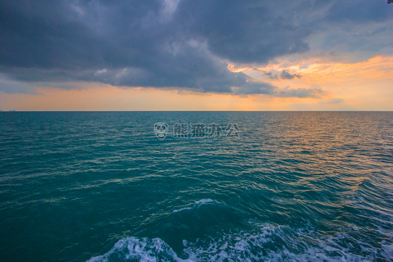 船 海洋 涟漪