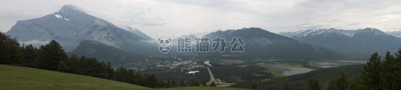 加拿大 景观 山