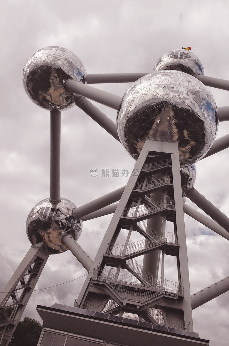 建筑学 原子球塔 比利时