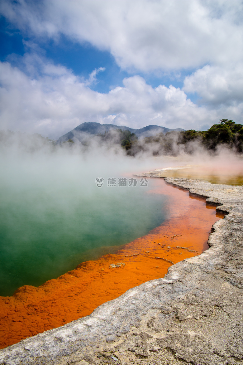 沸腾 香槟 水塘