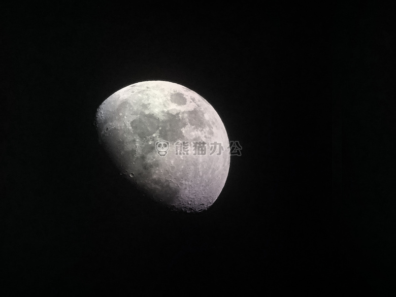 陨石坑 黑暗的 一半