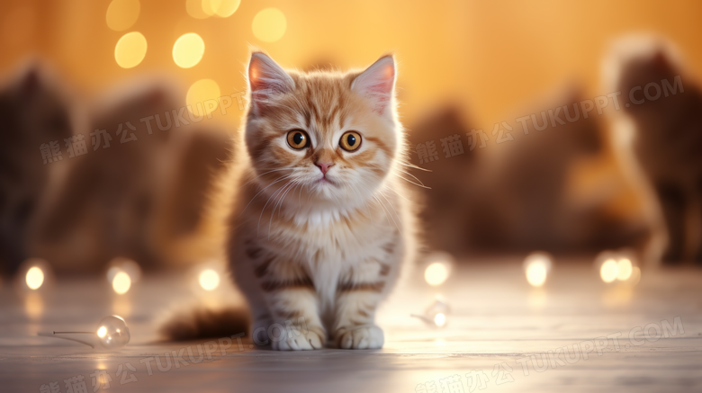 家居宠物猫摄影图