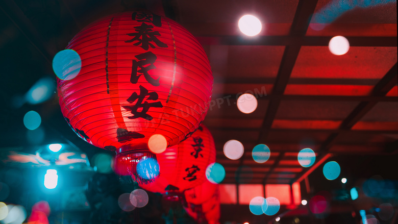元宵节红灯笼图片