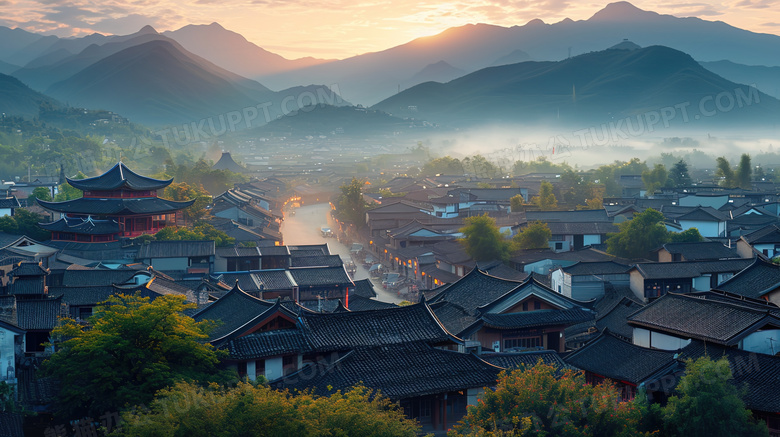云南大理自然风景图片