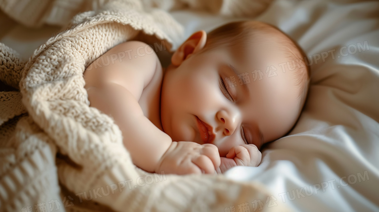 趴着睡觉的婴幼儿图片