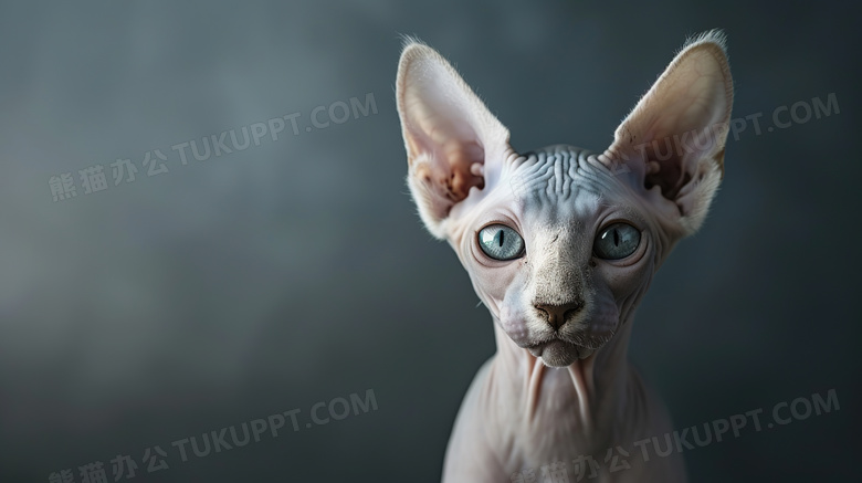 宠物猫咪美国无毛猫图片