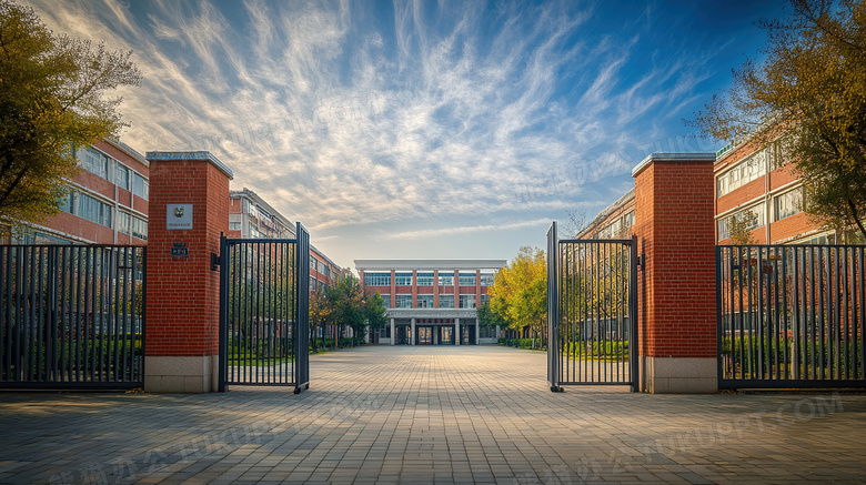 学校背景图片大全_学校背景素材下载_熊猫办公