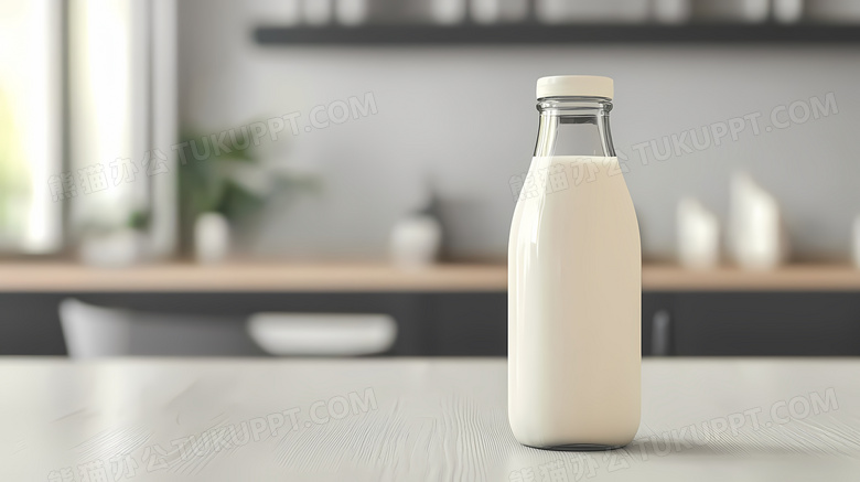 餐桌牛奶片高清图片