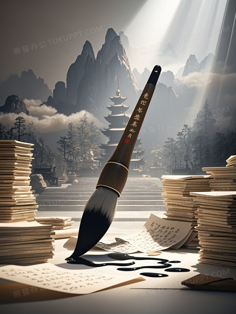 宣纸毛笔书法创作工艺