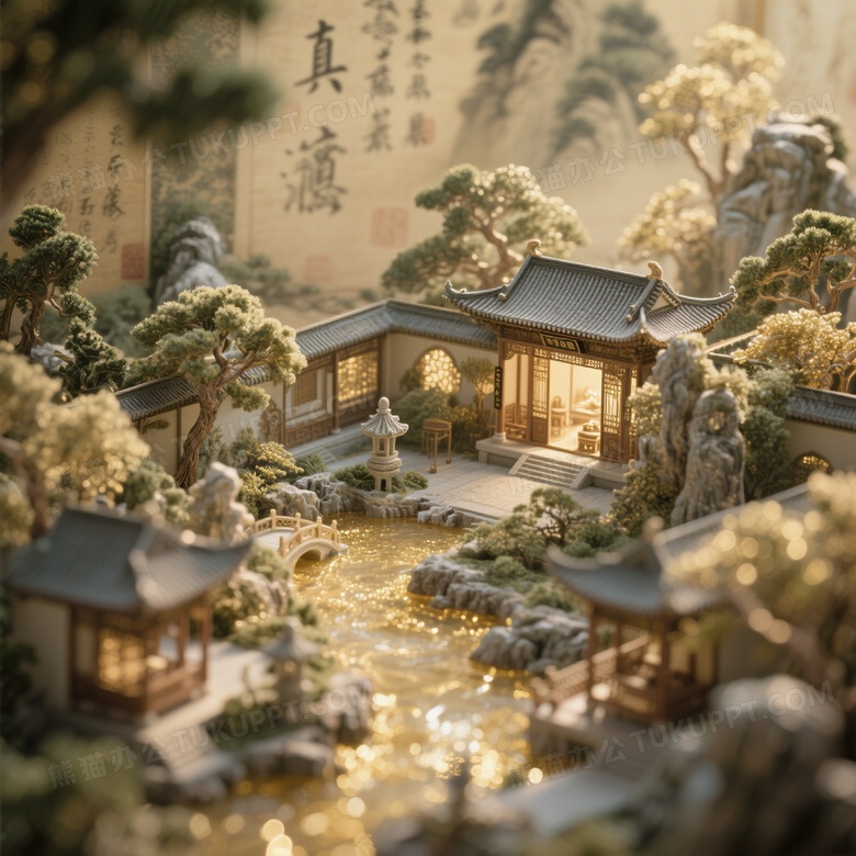 一幅8K超高分辨率的艺术杰作