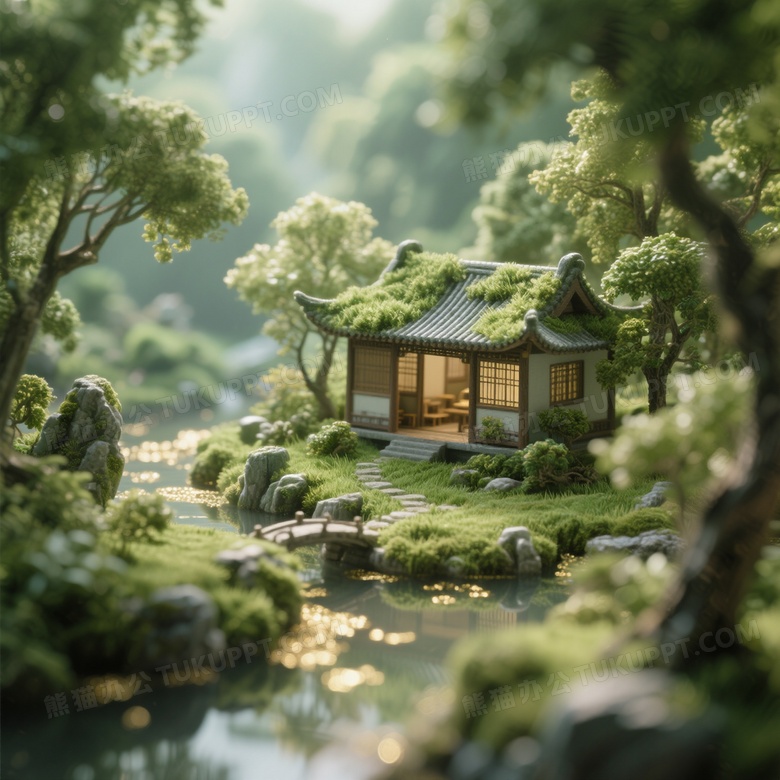 一幅8K超高分辨率的艺术杰作