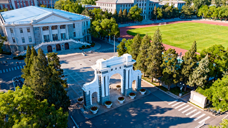 清华大学校园风景