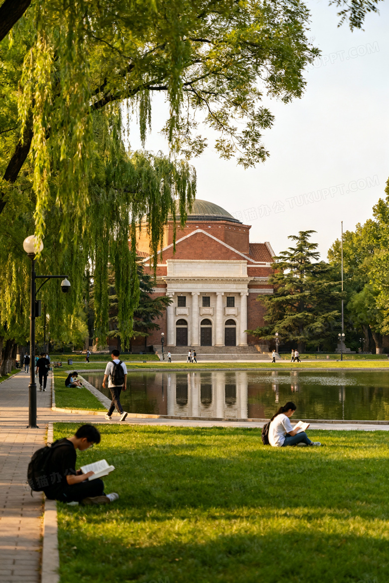 清华大学校园风景