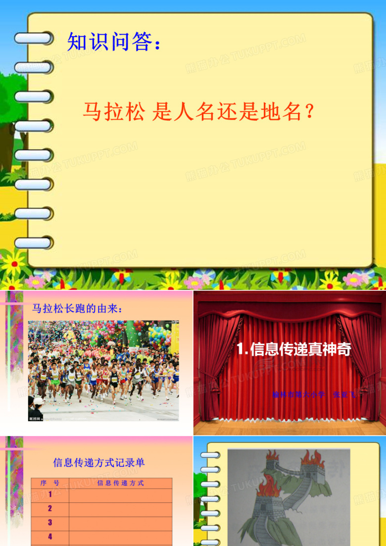 小学五年级信息技术PPT《信息传递真神奇》课件