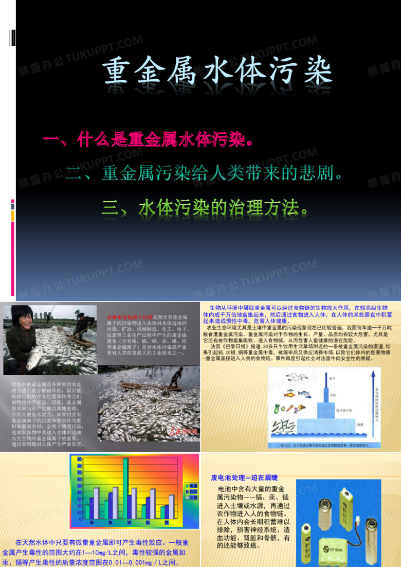 重金属水体污染