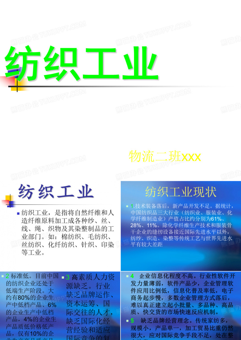 纺织工业