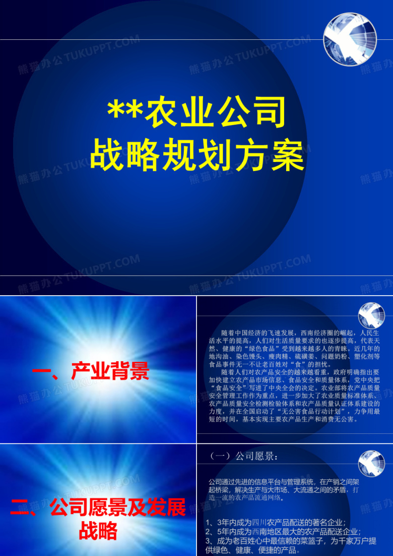 某农业公司策划方案.