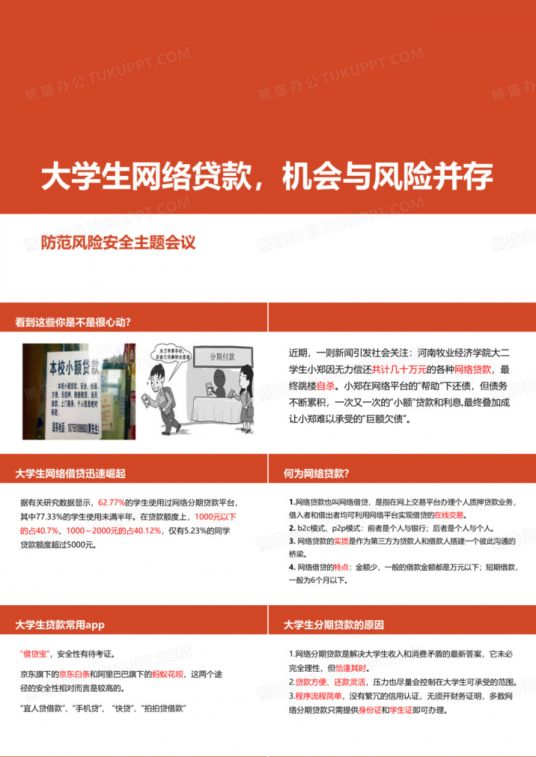 大学生网络贷款,机会与风险并存