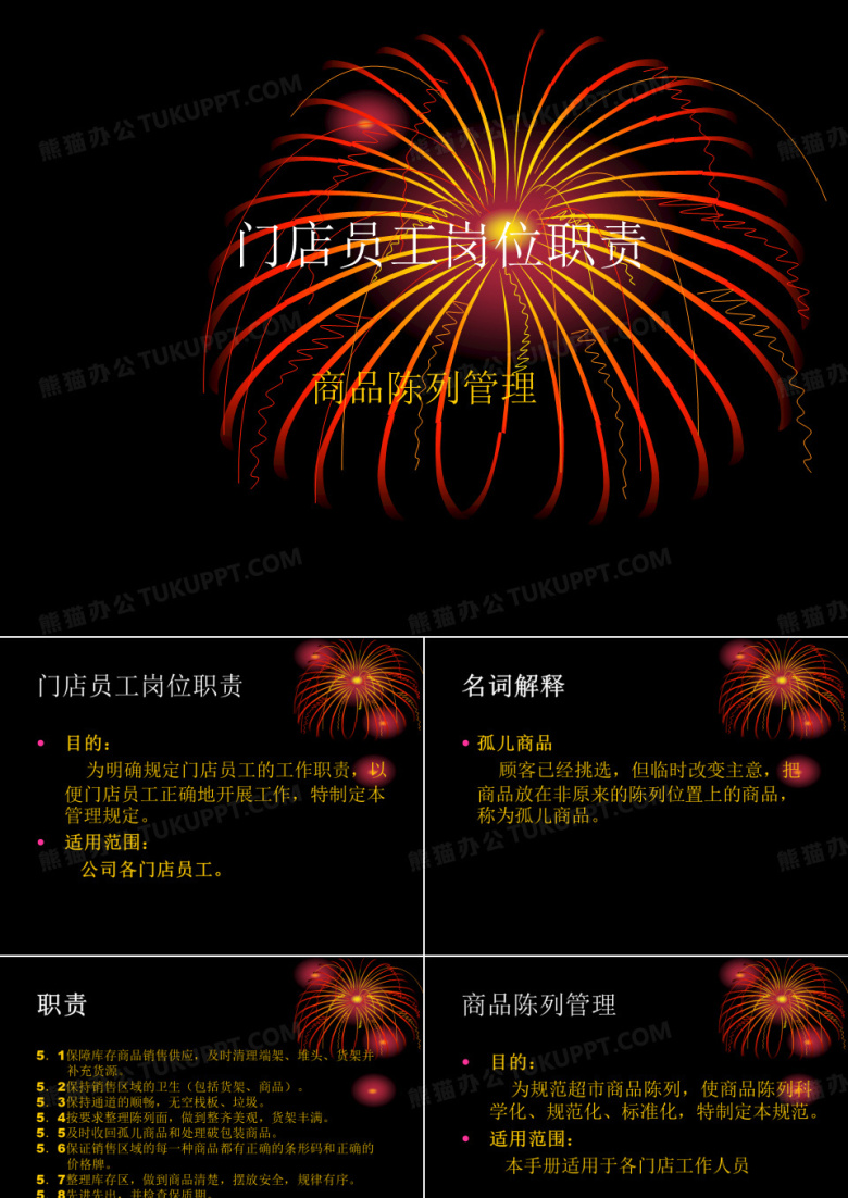 门店员工岗位职责