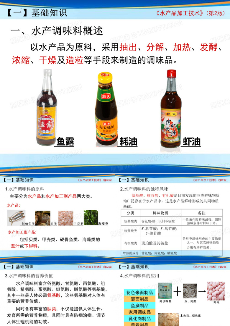 水产调味品