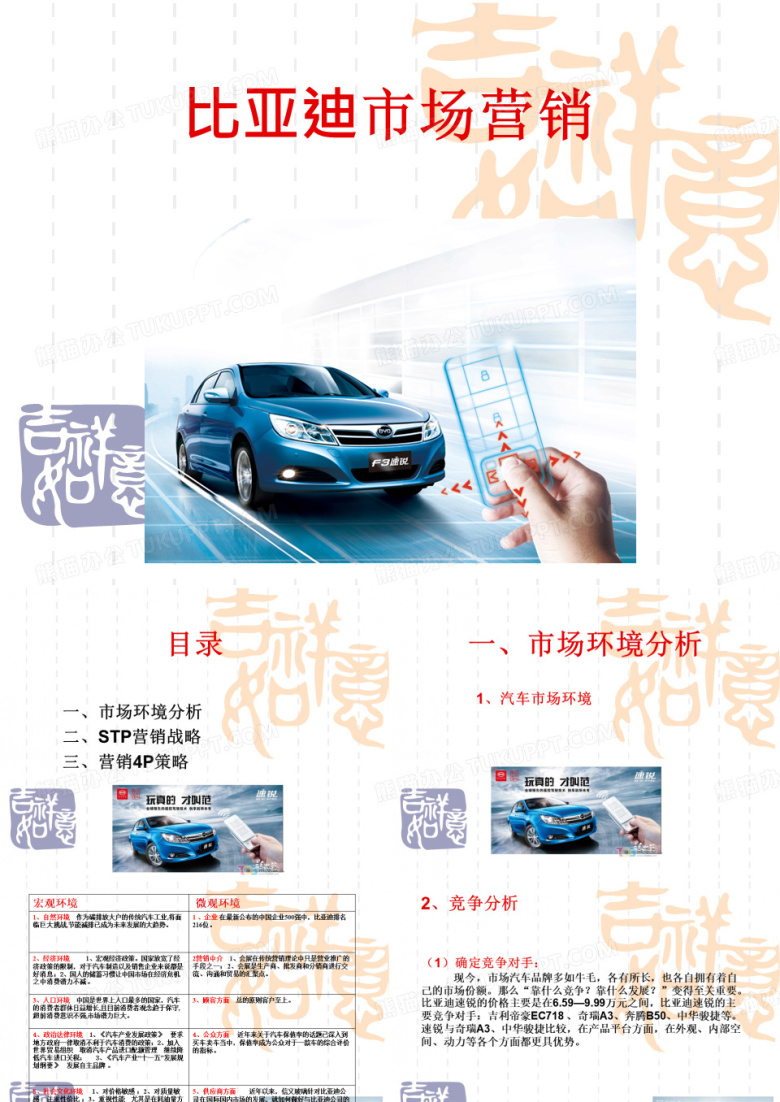 比亚迪市场营销分析报告