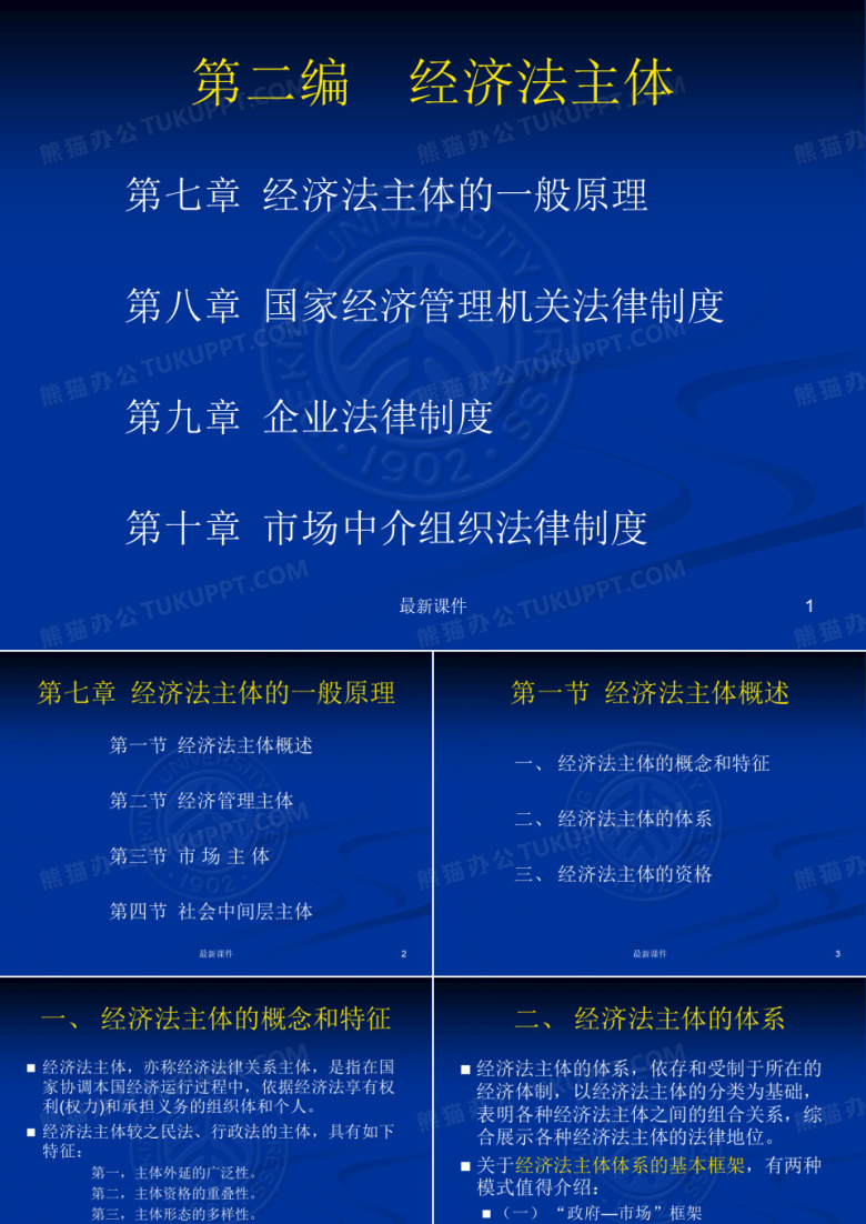 《经济法》-经济法主体ppt课件