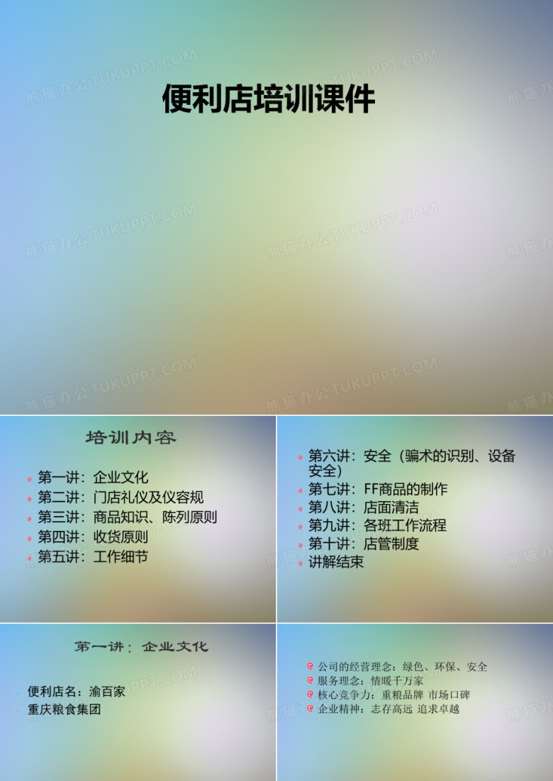 便利店培训课件