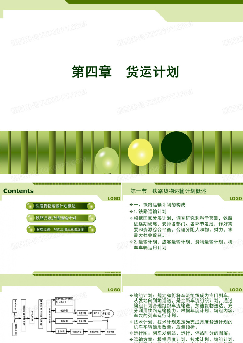 《铁路货运组织课件》第4章  铁路货运计划