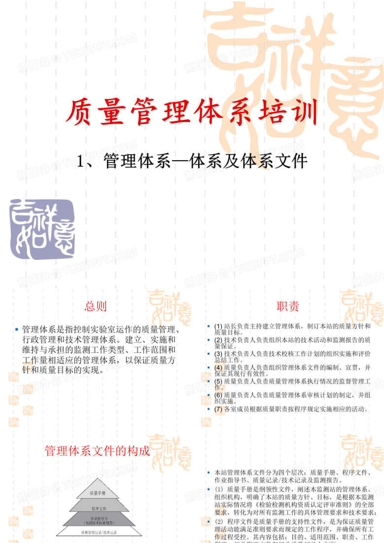 质量管理体系培训