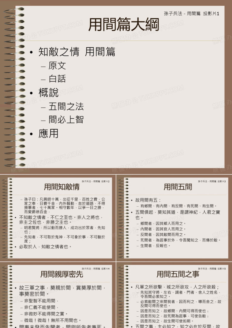 孙子兵法-用间篇.