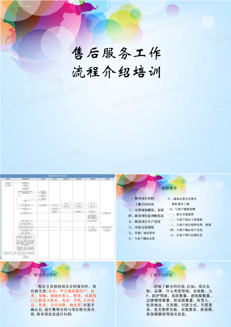 售后服务工作流程