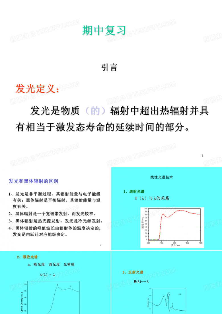 发光学 半导体发光与光谱技术