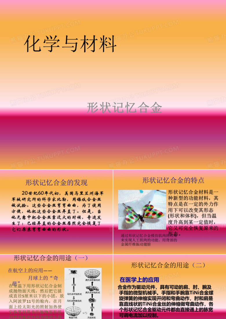 化学与材料&mdash;&mdash;化学PPT课件