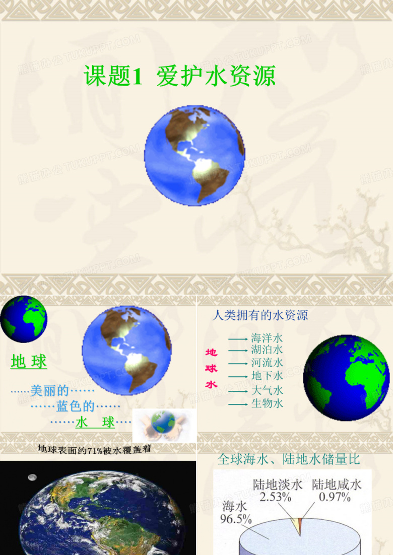 爱护水资源
