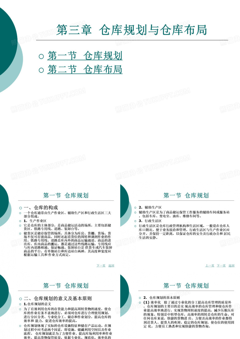 仓库规划与仓库布局