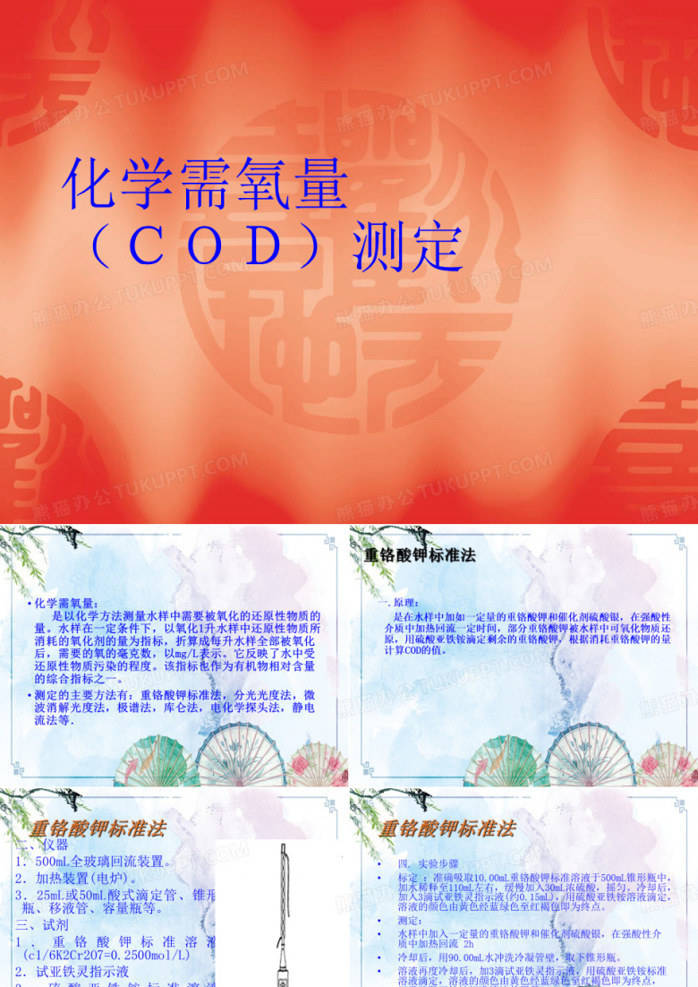 【环境监测实验】实验七 化学需氧量测定