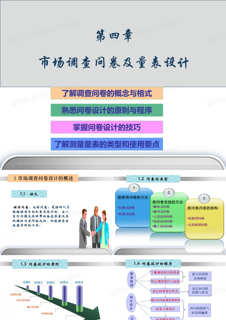 市场调查问卷及量表设计