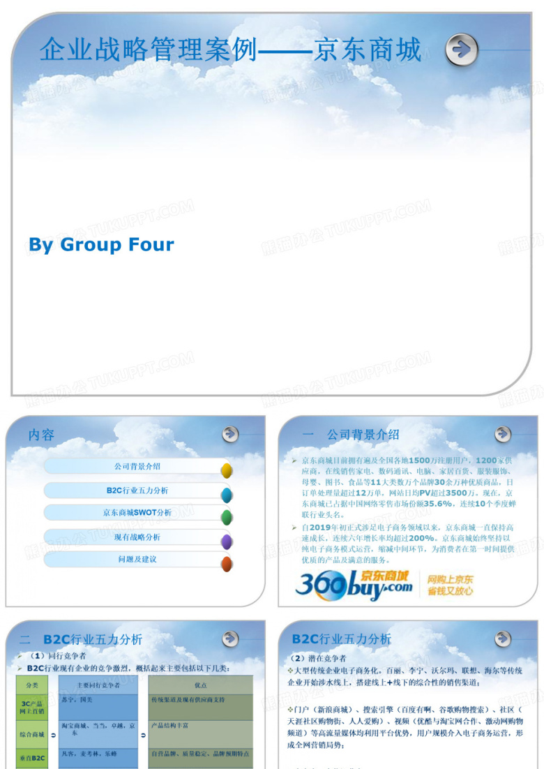 企业战略管理案例&mdash;&mdash;京东商城