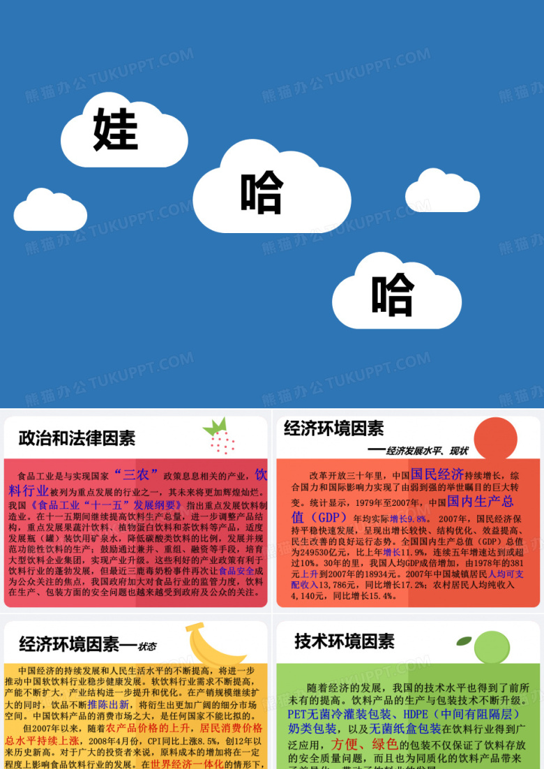哇哈哈战略分析