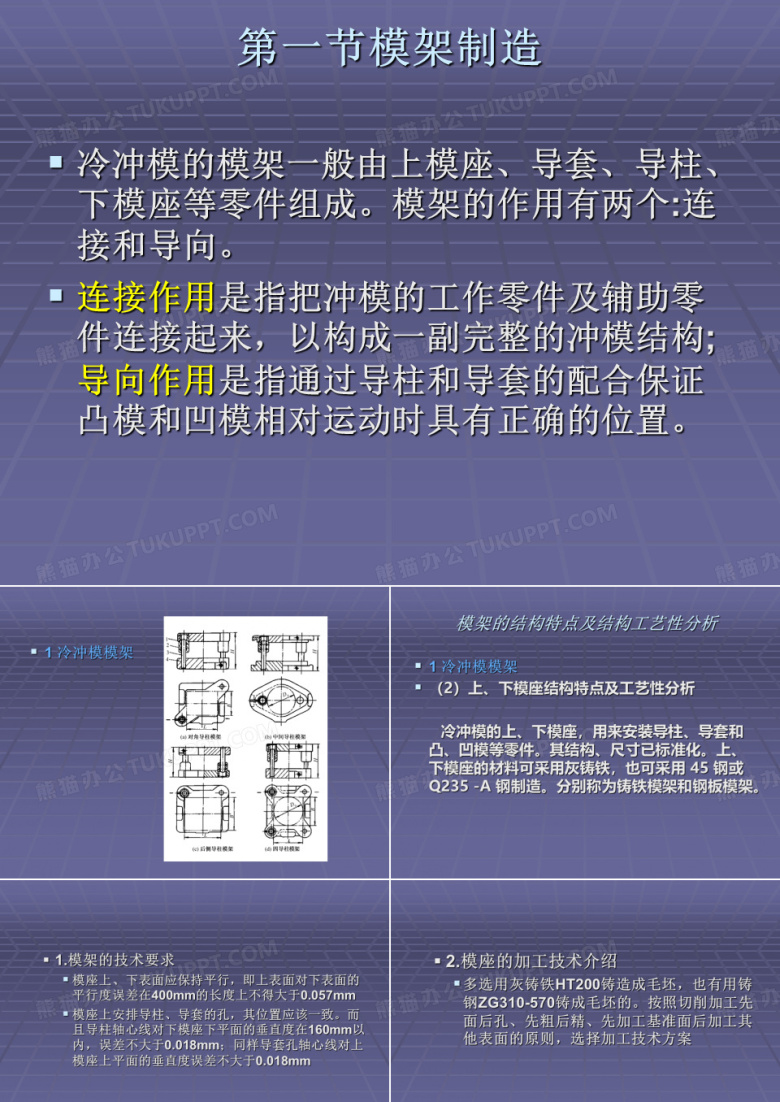 典型模具模具制造工艺