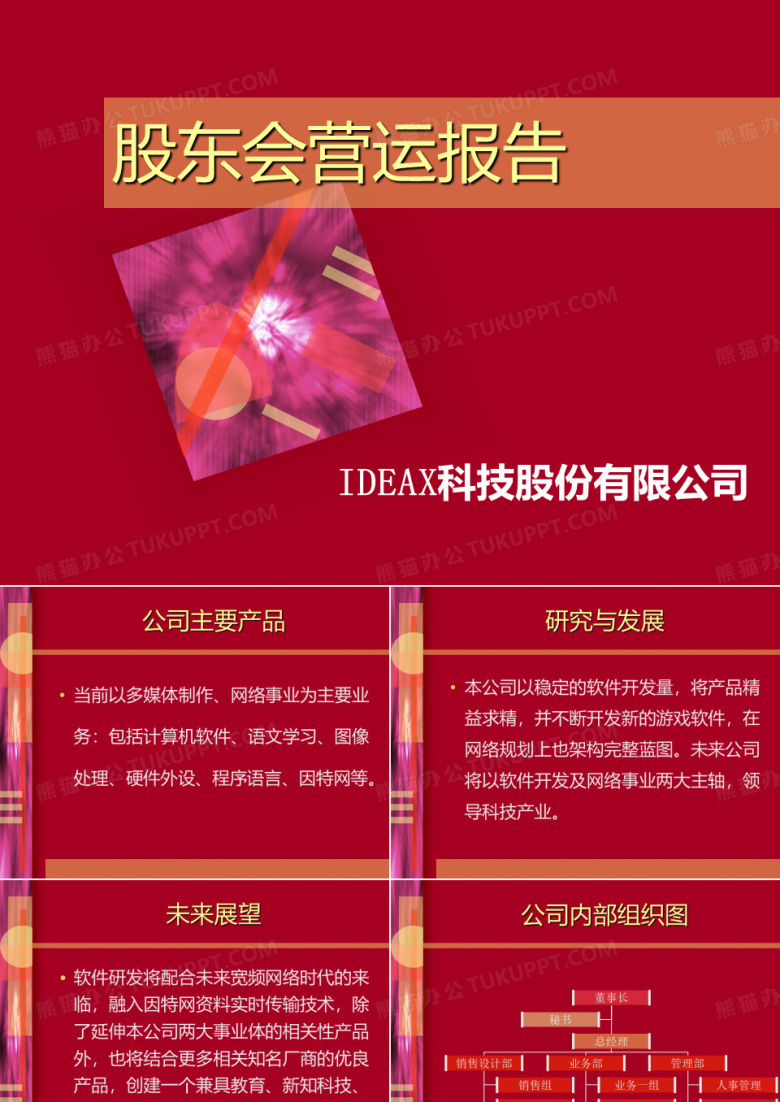 股东会营运报告