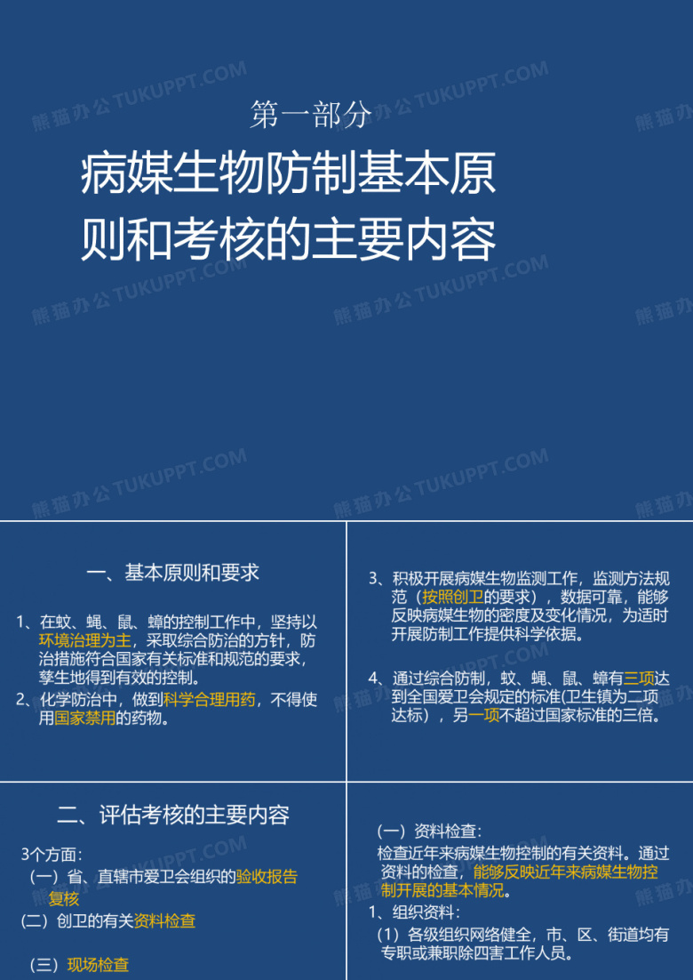 除&ldquo;四害&rdquo;技术培训课件