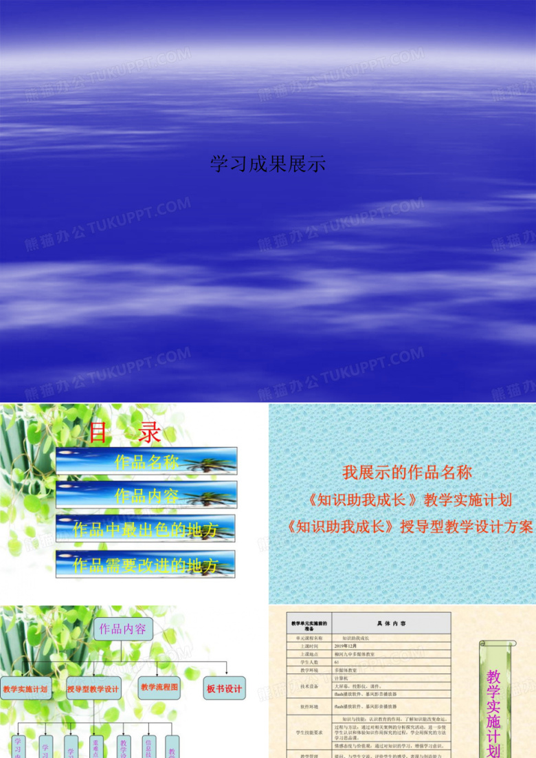 学习成果展示